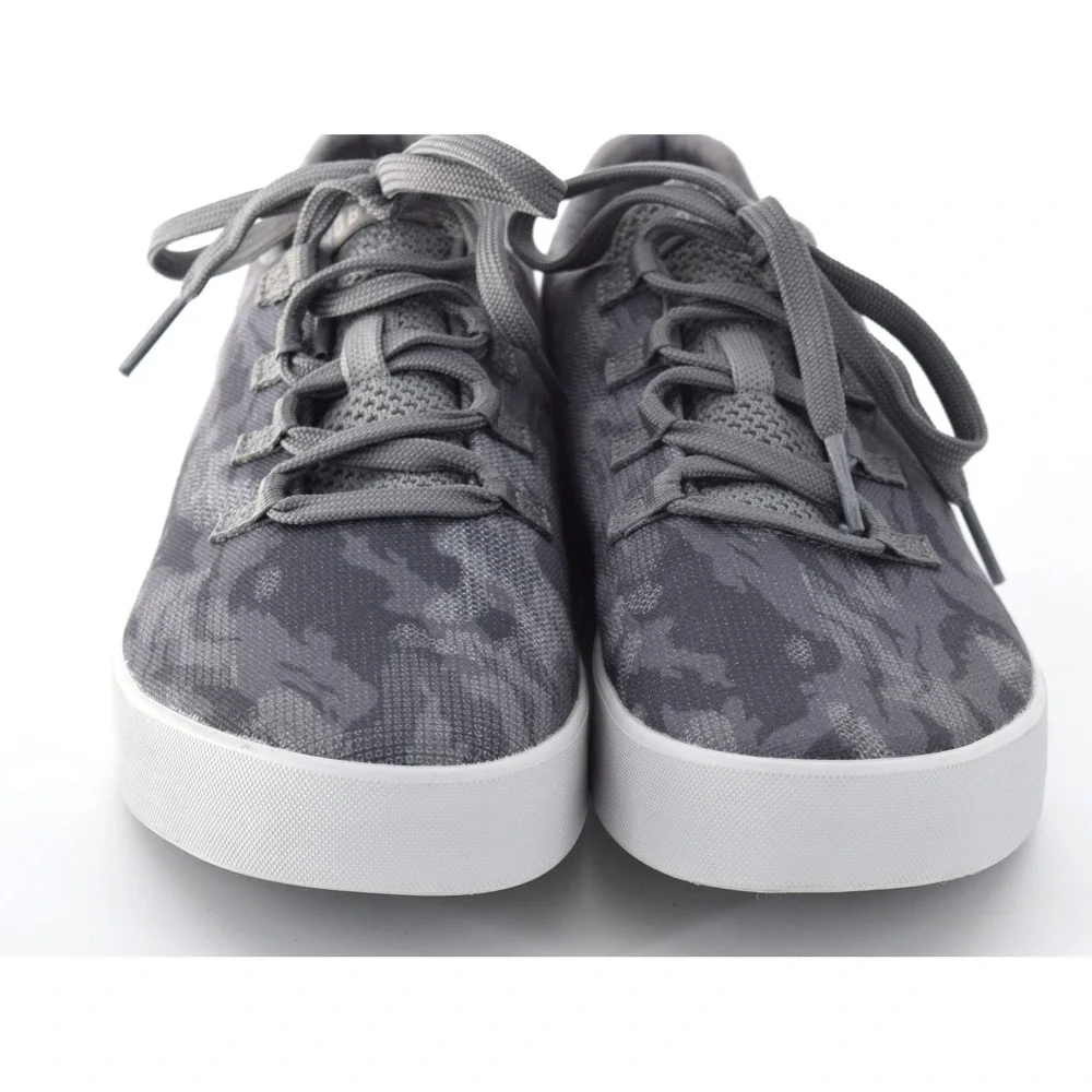 NOBULL Canvas Trainer Mens 11.5 Grey Tiger Camo Excellent Low Top Sneaker